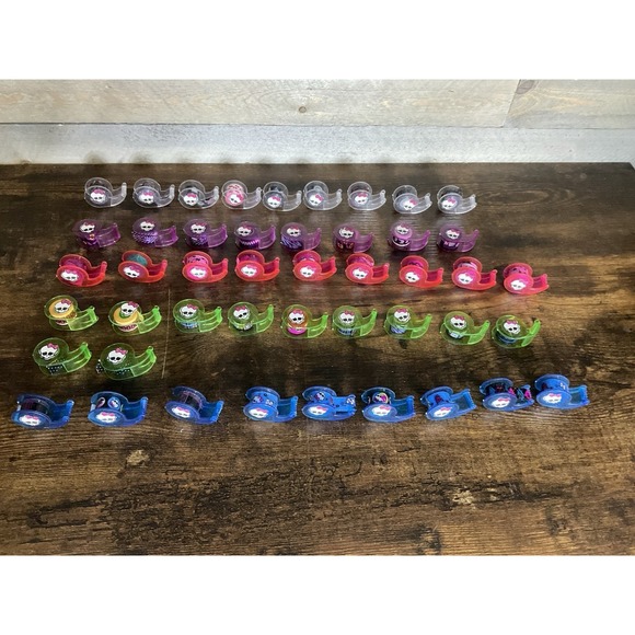 monster high Other - G1 Mixed Lot of Used Monster High Tapeffiti 52 Different Tapes Crafts